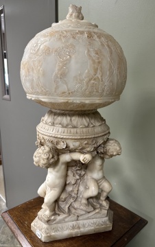 Classical Alabaster Lamp
